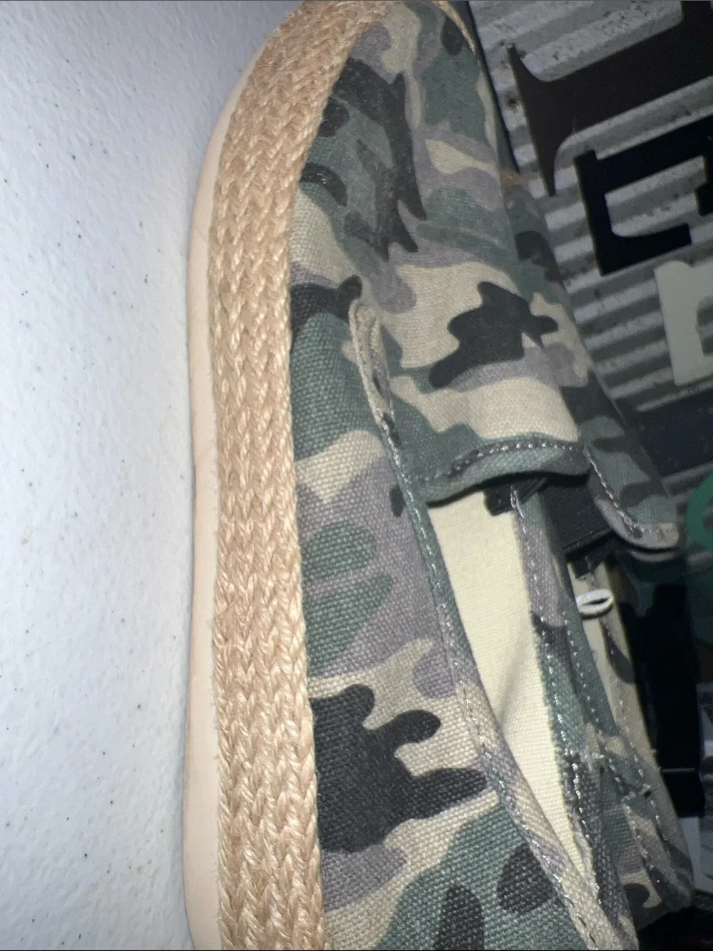 Esprit Erika Camouflage Slip-On Espadrilles,